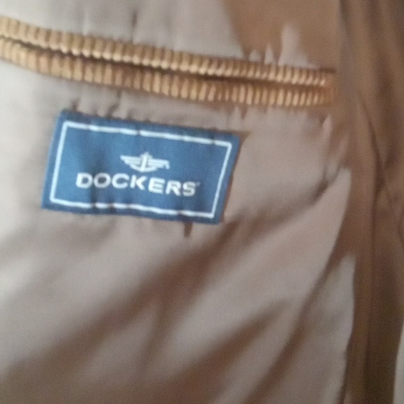 Dockers brown cotton suit jacket 48R - Picture 4 of 6